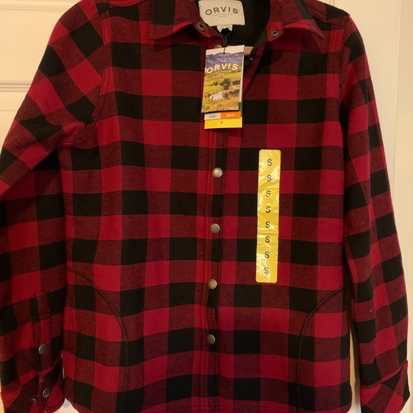 orvis buffalo plaid jacket